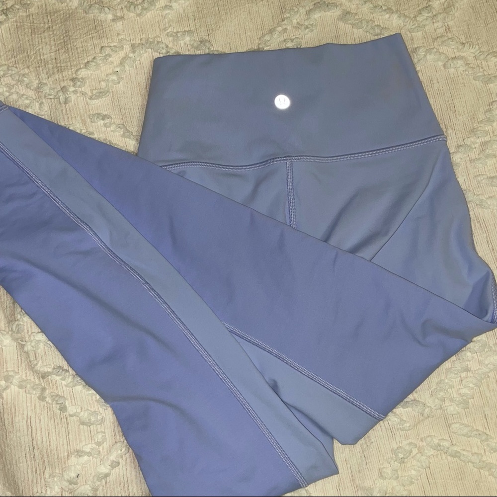 Lavender lulu lemon leggings size 2